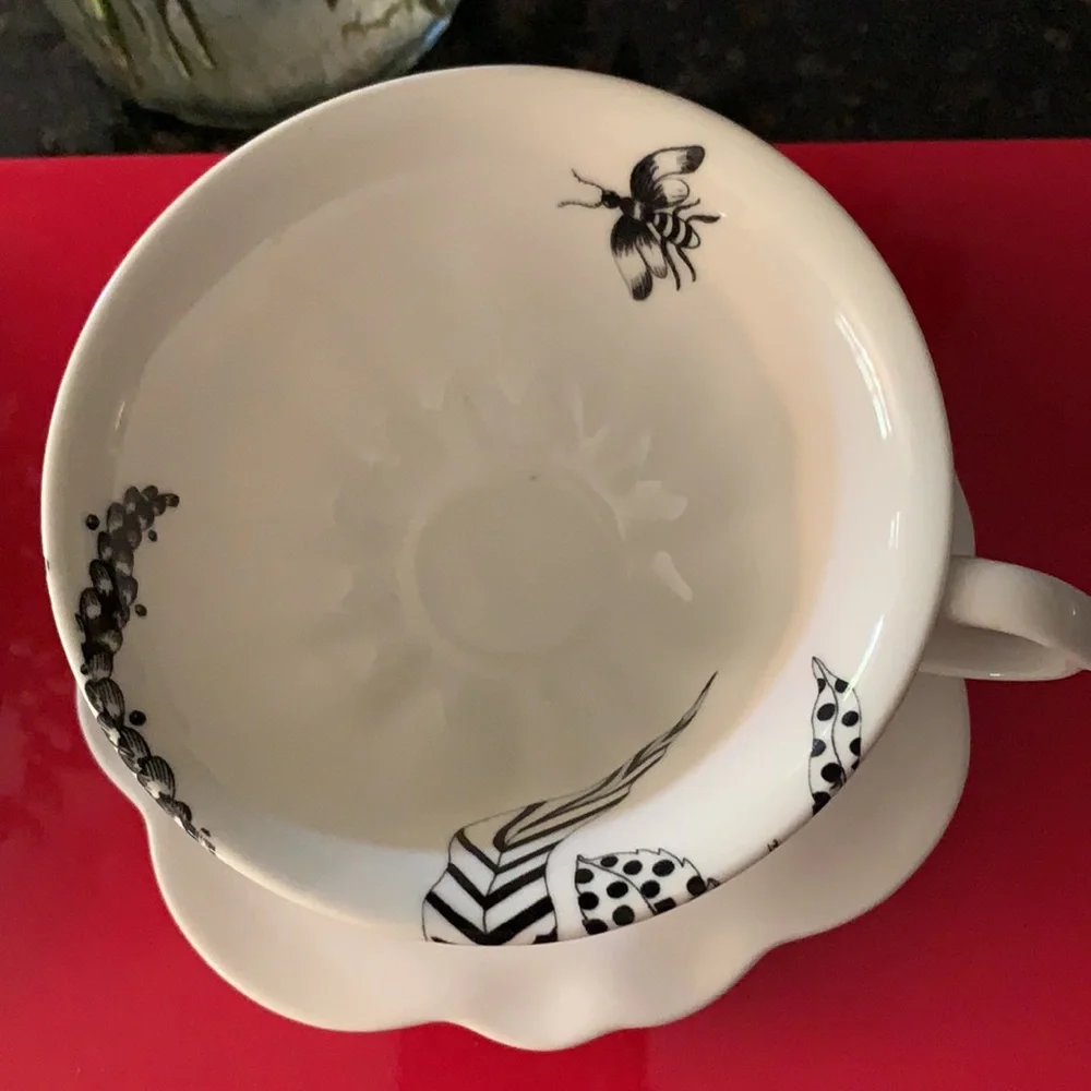 One Anthropologie cup and saucer